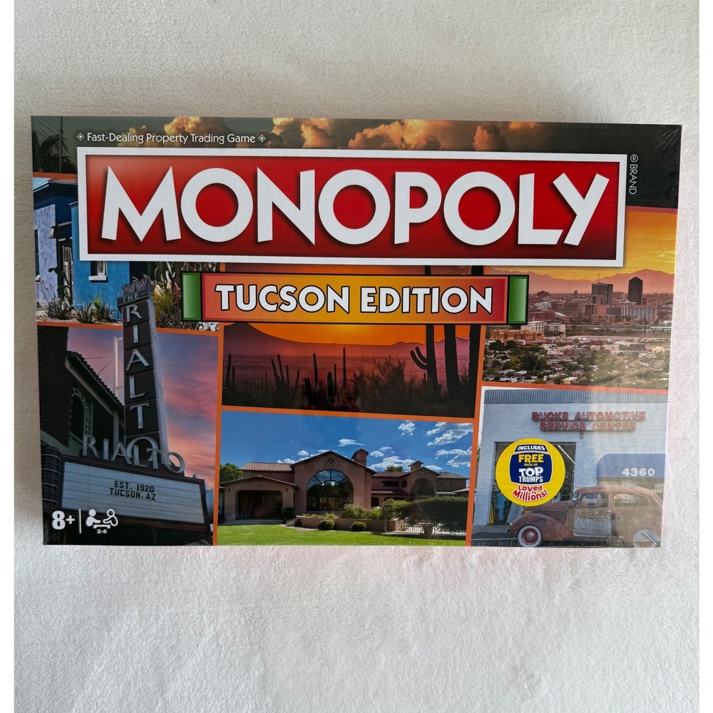New Sealed Monopoly Tucson Edition Board Game Hasbro 2024